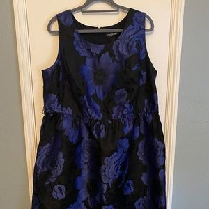 Lane Bryant Flowered Dress